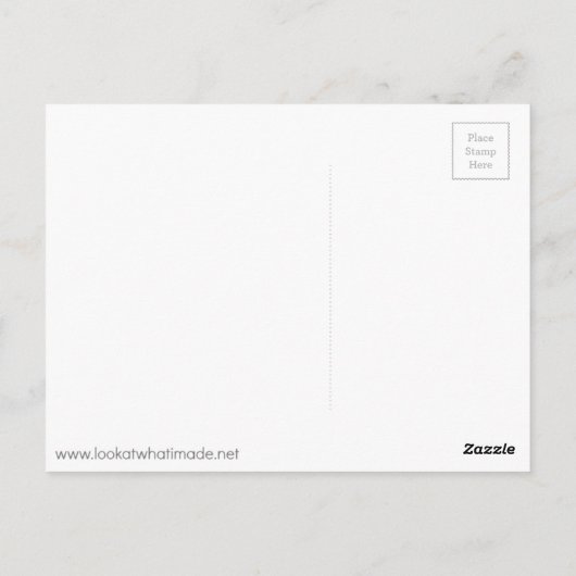 クロシェ・カード ポストカード (裏面)