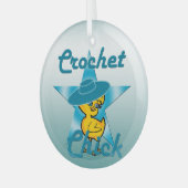 クロシェ・シック#7 ガラスオーナメント (正面左)