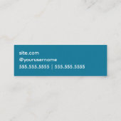 クロシェ スキニー名刺 (裏面)