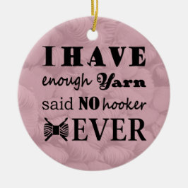 クロシェ – ヤーンホーダークラフツ セラミックオーナメント