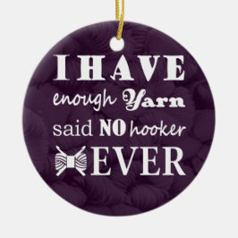 クロシェ – ヤーンホーダークラフツ セラミックオーナメント