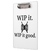 クロシェ・WIP良い工芸品 クリップボード (左)