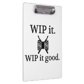 クロシェ・WIP良い工芸品 クリップボード (右)