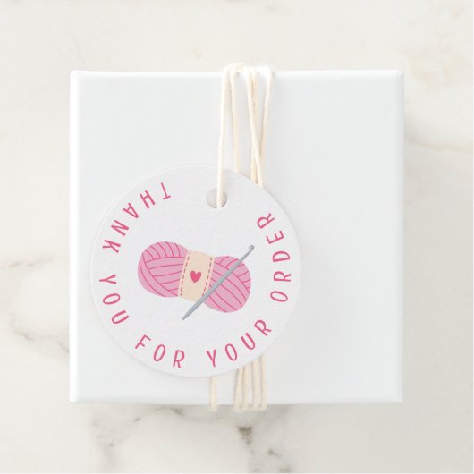 クロシェCrochetingご注文ありがとうございます フェイバータグ (インサイチュ)