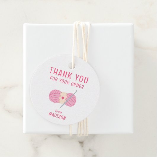 クロシェCrochetingご注文ありがとうございます フェイバータグ (インサイチュ)