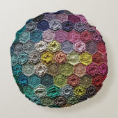 クロシェno2ラウンドクッション ラウンドクッション (裏面)