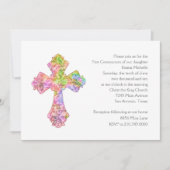 クロスとの最初の抽象芸術 招待状 (正面)