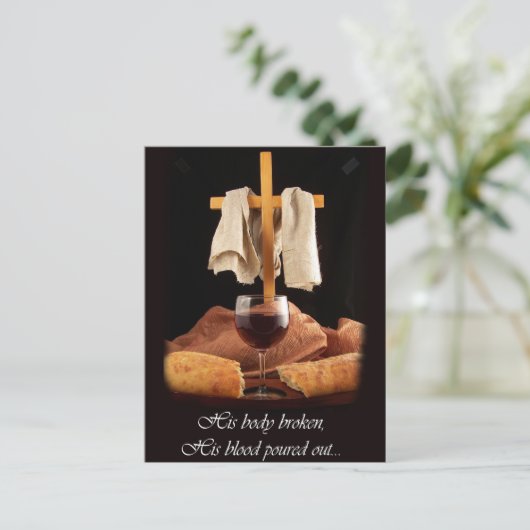 クロスとコミュニオンイースターポストカード シーズンポストカード (スタンド正面)