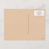 クロスとツリーのキリスト教はがき シーズンポストカード (裏面)