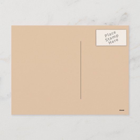 クロスとツリーのキリスト教はがき シーズンポストカード (裏面)