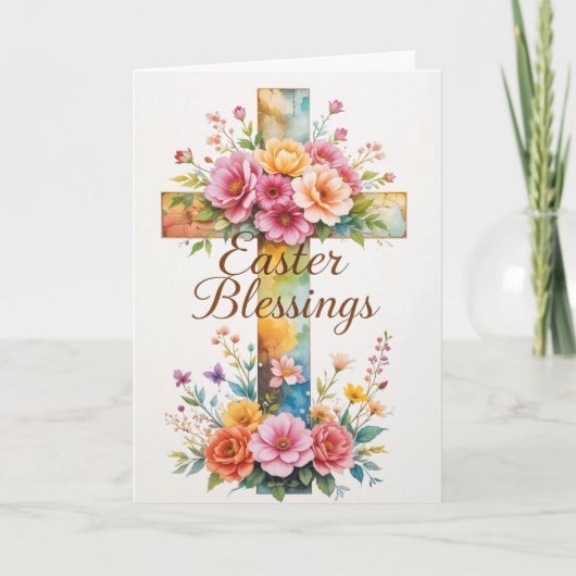 クロスとフローライースター恵み カード (正面)