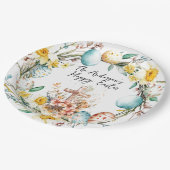 クロスとフローライースター ペーパープレート (アングル)