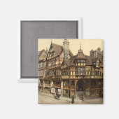 クロスとロー、チェスター、チェシャ、イギリス マグネット (正面/裏面)