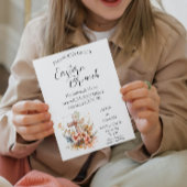 クロスと花フローライースターブランチ 招待状