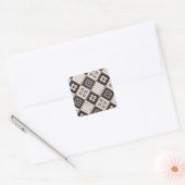 クロスろうけつ染め スクエアシール (封筒)