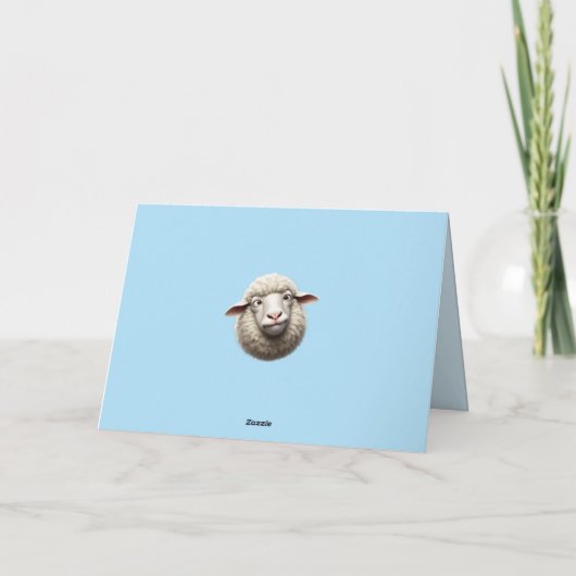 クロスアイドシープイラストレーションカスタム文字 シーズンカード (裏面)