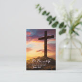 クロスアットデュスクブックマーク聖なる書物、 経典バイブル アドバイスカード (スタンド正面)