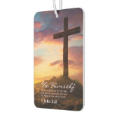 クロスアットデュスク聖なる書物、 経典バイブル カーエアーフレッシュナー (左)