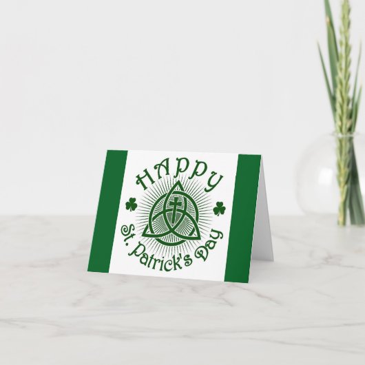 クロスアンドシャームロックホリデーカード シーズンカード (正面)