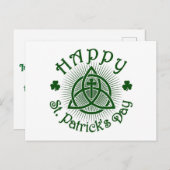 クロスアンドシャームロックホリデーポストカード シーズンポストカード (正面/裏面)