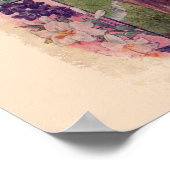 クロスアンドツリークリスチャンプリント ポスター (角)