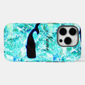 クロスイジンブルー Case-Mate iPhoneケース (裏面 (横))