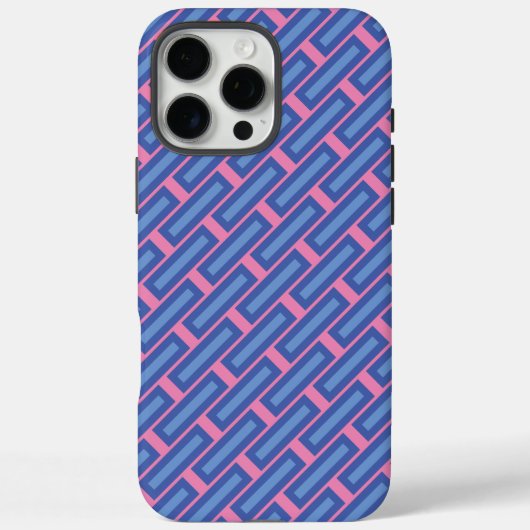 「クロスウィーブ」パターンiphoneケース Case-Mate iPhoneケース (裏面)