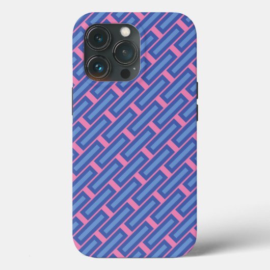 「クロスウィーブ」パターンiphoneケース Case-Mate iPhoneケース (裏面)