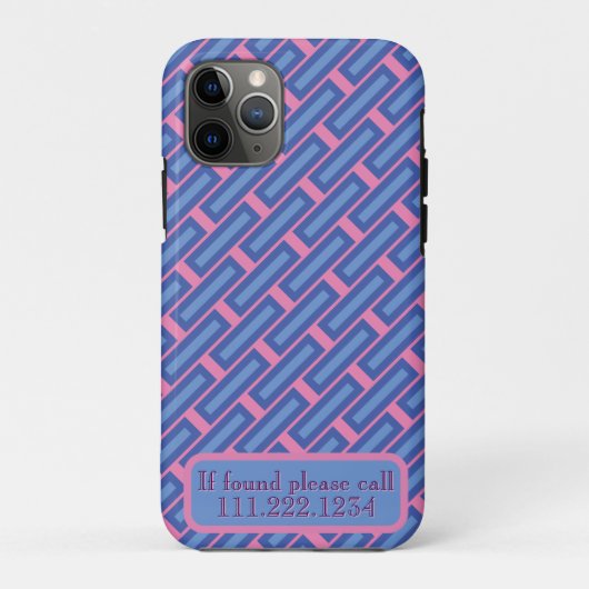 "クロスウィーブ" iPhone / iPadケース Case-Mate iPhoneケース (裏面)
