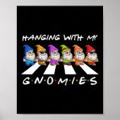 クロスウォークおもしろいつるクリスマスと私のGnomies Fr ポスター (正面)