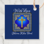 クロスエレガント – 背面を参照 –  フェイバータグ (裏面)