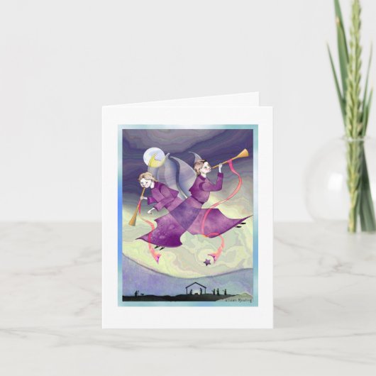 クロスエンジェルズホリデークリスマスカード カード (正面)