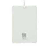 クロスオンウォーターダークブルーバイブル聖なる書物、 経典 カーエアーフレッシュナー (裏面)