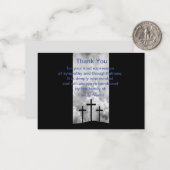 クロスオンクラウドサンキューカード ノートカード (正面/裏面インサイチュ)