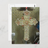 クロスオーナメント ポストカード (正面/裏面)