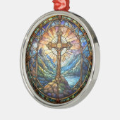 クロスオーナメント メタルオーナメント (左)