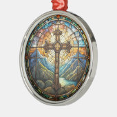 クロスオーナメント メタルオーナメント (左)