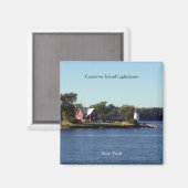 クロスオーバーアイランドライトハウスマグネット マグネット (正面/裏面)