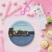 クロスオーバーアイランドライトハウス紙プレート ペーパープレート (パーティー)