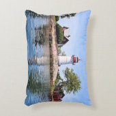 クロスオーバー島の灯台ニューヨークのアクセントの枕 アクセントクッション (正面(垂直))