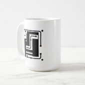 クロスオーバー コーヒーマグカップ (正面左)