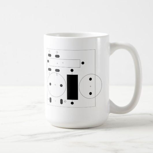 クロスオーバー コーヒーマグカップ (右)
