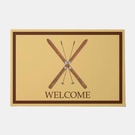 クロスカイとポール – ようこそ ドアマット (正面)