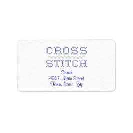 クロスカスタマイズステッチラベル ラベル