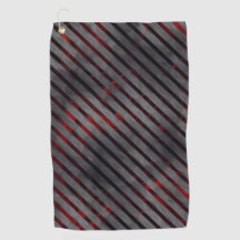 クロスカットストライプの灰色のリボン？赤資金