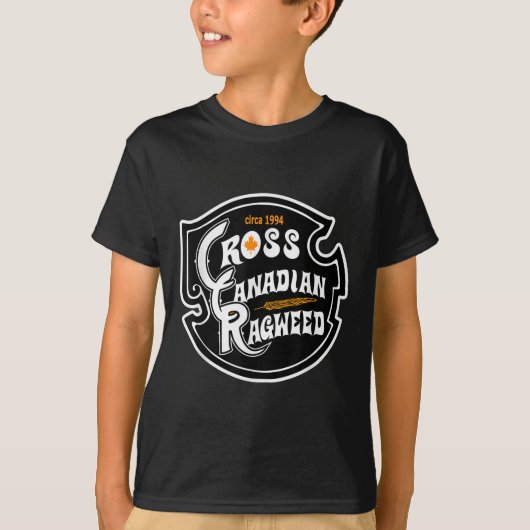 クロスカナダラグウィード Tシャツ (正面)