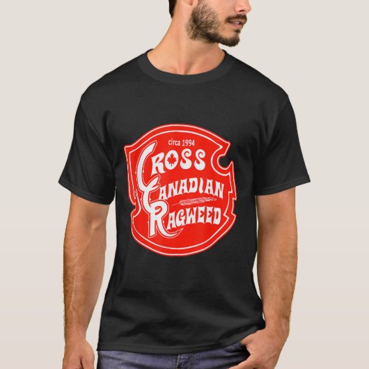 クロスカナダラグウィード Tシャツ (正面)