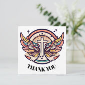 クロスカラフルガネルウィングスレジョイス サンキューカード (スタンド正面)