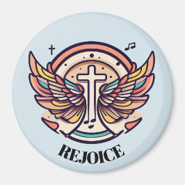 クロスカラフルガネルウィングスレジョイス マグネット