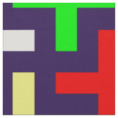 クロスカラフルパターン ファブリック (クローズアップ)